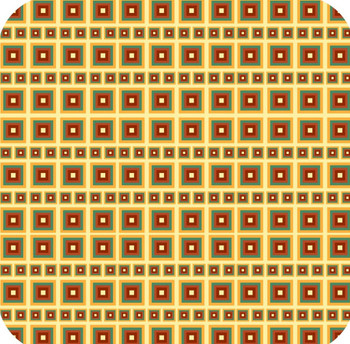 Modern Diversity Green Gold And Caramel V3 Premium Drink Coaster Resin With Cork Backing