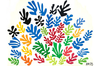 Spray of Leaves Henri Matisse Poster Cool Wall Art Print Poster 12x18