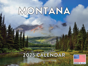 Montana Calendar 2025 Monthly Wall Calender 12 Month