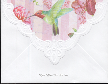 SET OF 3 - Bella Rose Portfolio Boxed Note Cards by Carol Wilson. 10 embossed 4x5 Die-Cut Notecards and Matching Envelopes in Decorative Gift Box with Magnetic Flap. NCP2023
