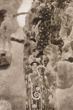 Gustav Klimt Medizin 1901 Art Nouveau Prints and Posters Gustav Klimt Canvas Wall Art Fine Art Wall Decor Women Nude Landscape Abstract Angel Painting Cool Wall Art Print Poster 24x36