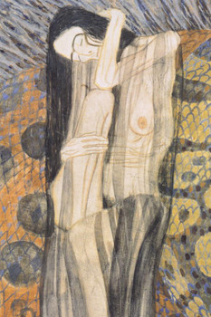Gustav Klimt Nagender Kummer Portrait Art Nouveau Prints and Posters Gustav Klimt Canvas Wall Art Fine Art Wall Decor Women Landscape Abstract Symbolist Painting Cool Wall Art Print Poster 24x36