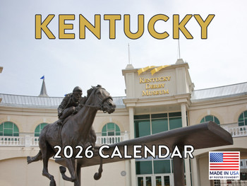 Kentucky Calendar 2026 Monthly Wall Calender 12 Month | American Made In The USA