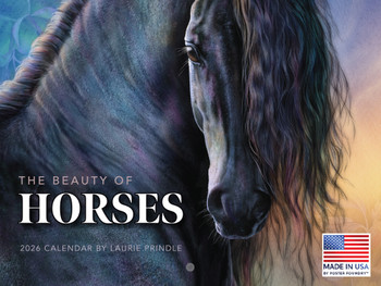 The Beauty Of Horses Calendar 2026 by Laurie Prindle Monthly Wall Calender 12 Month | American Made In The USA