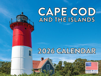 Cape Cod Calendar 2026 Nantucket Marthas Vineyard Monthly Wall Calender 12 Month | American Made In The USA