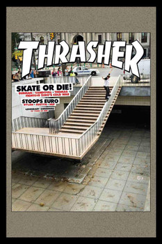 Thrasher Skateboard Cover December 2013 Cool Wall Art Print Poster 12x18
