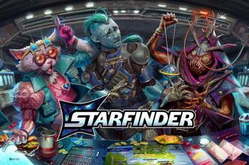 Starfinder Galaxy Adventures Cool Wall Art Print Poster 12x18