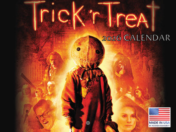 Trick R Treat Calendar 2026 Officially Licensed Merch Horror Halloween Movie Monthly Wall Calender 12 Month | American Made In The USA
