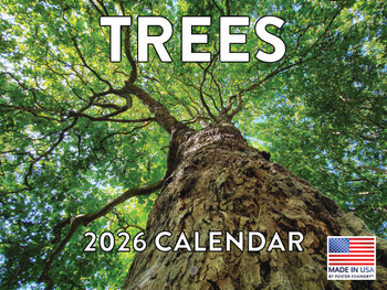 Tree Calendar 2026 Monthly Wall Calender 12 Month | American Made In The USA