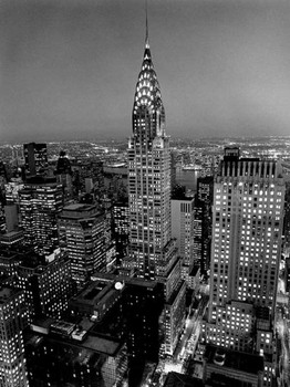 Chrysler Building New York City Photo Art Print Thick Cardstock Poster 23.5x31.5 inch