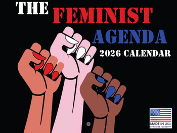Womens Rights Calendar 2026 Feminist Women Empowerment Monthly Wall Calender 12 Month | American Made In The USA