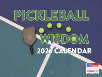 The Love Of Pickleball Calendar 2026 Monthly Wall Calender 12 Month | American Made In The USAll