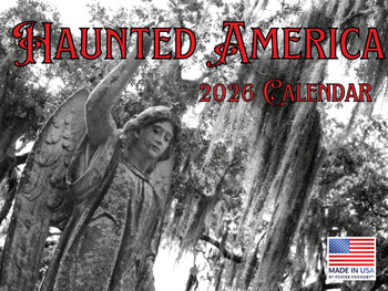 Haunted America Calendar 2026 Monthly Wall Calender 12 Month | American Made In The USA