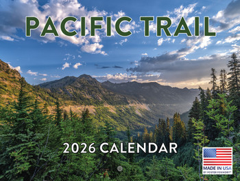 Pacific Trail Calendar 2026 Monthly Wall Calender 12 Month | American Made In The USA