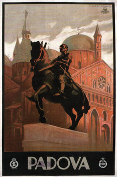 Padova Italy Town Buildings Vintage Travel Cool Wall Art Print Poster 16x24