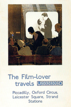 1930 Film Lover Vintage Illustration Travel Art Deco Vintage French Wall Art Nouveau 1920 French Advertising Vintage Poster Prints Art Nouveau Decor Cool Wall Art Print Poster 16x24