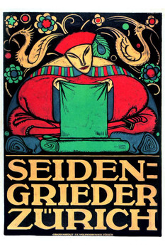 Laminated Seidengreider Vintage Illustration Travel Art Deco Vintage French Wall Art Nouveau 1920 French Advertising Vintage Poster Prints Art Nouveau Decor Poster Dry Erase Wall Art 12x18