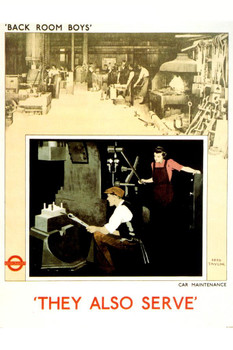 Laminated 1942 Back Room Boys Vintage Illustration Travel Art Deco Vintage French Wall Art Nouveau French Advertising Vintage Poster Prints Art Nouveau Decor Poster Dry Erase Wall Art 12x18