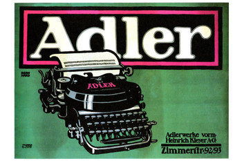 Laminated Adler Copy Writer Vintage Illustration Travel Art Deco Vintage French Wall Art Nouveau French Advertising Vintage Poster Prints Art Nouveau Decor Poster Dry Erase Wall Art 12x18