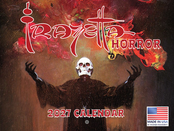 Frazetta Horror Calendar 2027 Monthly Wall Calender 12 Month