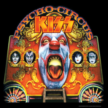 Kiss Psycho Circus Album Cover Poster 12x12