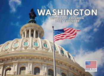 Washington DC Calendar 2027 Monthly Wall Calender 12 Month