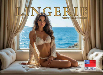 Lingerie Calendar 2027 Calendar Wall Hot Women Monthly Calender 12 Month
