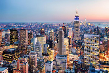 New York City Building NYC Skyline Photo Photograph Print Poster 24x36