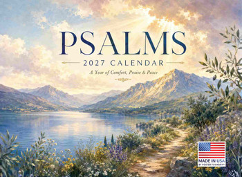 Psalm Calendar 2027 Bible Monthly Wall Calender 12 Month