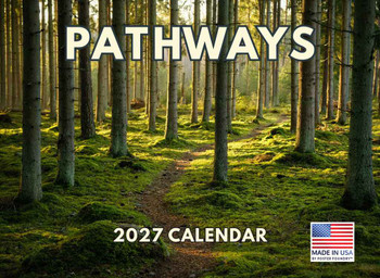 Pathway Calendar 2027 Nature Monthly Wall Calender 12 Month