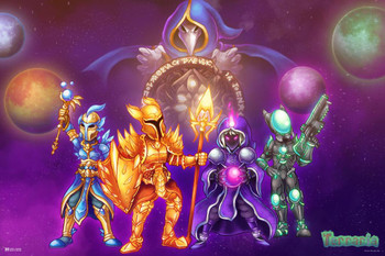 Terraria Lunar Game Wall Art Cool Wall Art Print Poster 24x36