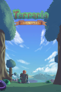 Terraria Journeys End Game Print Poster 24x36