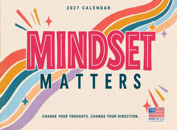 Mindset Matters 2027 Wall Calendar