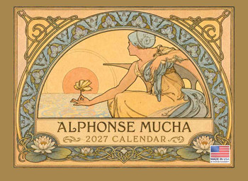 Alphonse Mucha 2027 Wall Calendar