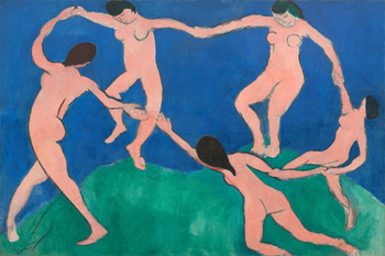 Laminated Henri Matisse La Danse Poster Poster Dry Erase Wall Art 24x36