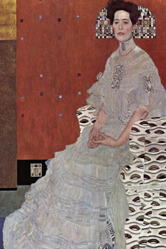 Gustav Klimt Fritza Riedler Portrait Art Nouveau Prints and Posters Gustav Klimt Canvas Wall Art Fine Art Wall Decor Women Landscape Abstract Symbolist Painting Cool Wall Art Print Poster 24x36