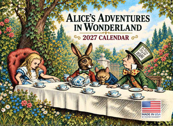 Alice In Wonderland Calendar 2027 Monthly Wall Calender 12 Month