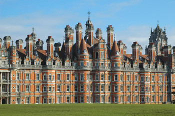 Royal Holloway Building University of London RHUL Egham Surrey Photo Art Print Cool Huge Large Giant Poster Art 54x36