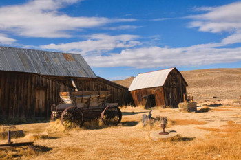 Old Barn on Plains Bodie Historic Park Photo Art Print Cool Huge Large Giant Poster Art 54x36