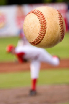 The Pitch Baseball Pitcher Throwing Fast Ball Photo Photograph Cool Wall Decor Art Print Poster 24x36