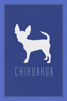 Dogs Chihuahua Purple Dog Posters For Wall Funny Dog Wall Art Dog Wall Decor Dog Posters For Kids Bedroom Animal Wall Poster Cute Animal Posters Cool Wall Decor Art Print Poster 24x36