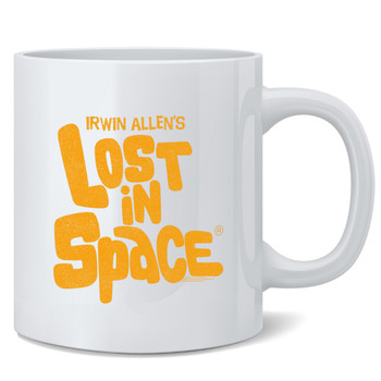 Irwin Allens Lost In Space Logo TV Show Ceramic Coffee Mug Tea Cup Fun Novelty Gift 12 oz