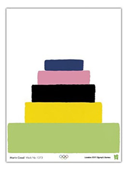 Martin Creed Work No 1273 London 2012 Olympic Games Thick Cardstock Poster 23.75x31.5 inch