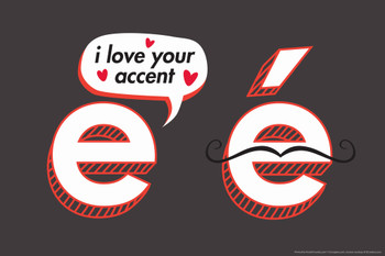 I Love Your Accent Humor Cool Wall Art Print Poster 18x12