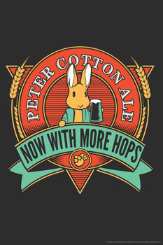 Peter Cotton Ale Now With More Hops Beer Humor Cool Wall Art Print Poster 12x18