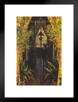 Claude Monet Jean Monet In The Artists House 1875 French Impressionist Artist Matted Framed Wall Art Print 20x26