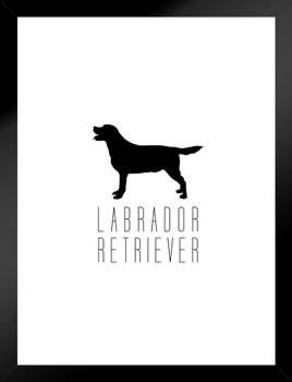 Dogs Labrador Retriever Lab White Dog Posters For Wall Funny Dog Wall Art Dog Wall Decor Dog Posters For Kids Bedroom Animal Wall Poster Cute Animal Posters Matted Framed Art Wall Decor 20x26