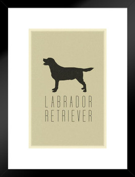 Dogs Labrador Retriever Lab Tan Dog Posters For Wall Funny Dog Wall Art Dog Wall Decor Dog Posters For Kids Bedroom Animal Wall Poster Cute Animal Posters Matted Framed Art Wall Decor 20x26