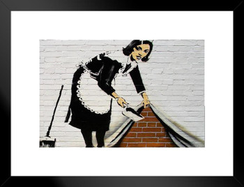 Impressions sur toile Maid in London by Banksy - Banksy (reproductions) -  Street art - Tableaux