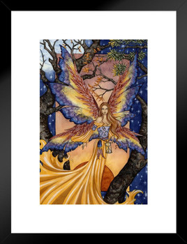 Tempus Fugit by Amy Brown Matted Framed Art Print Wall Decor 20x26 inch